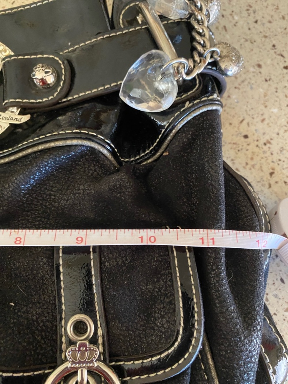 Kathy Van Zeeland Black Shoulder Bag - Picture 15 of 16